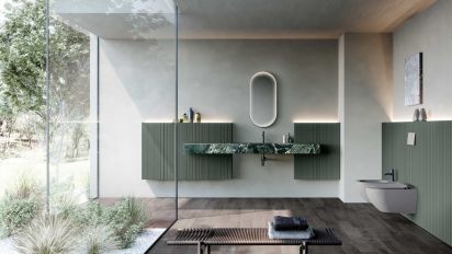 Mobili da Bagno con Maniglia a Gola